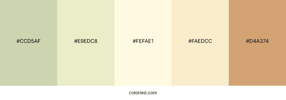 pastel color palette