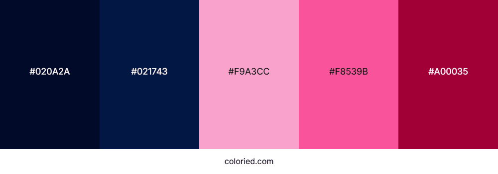 pink and purple color palette