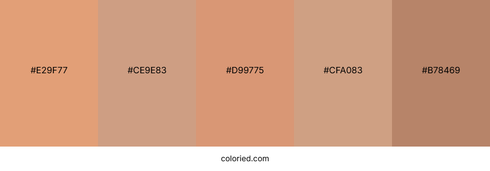skin color palette
