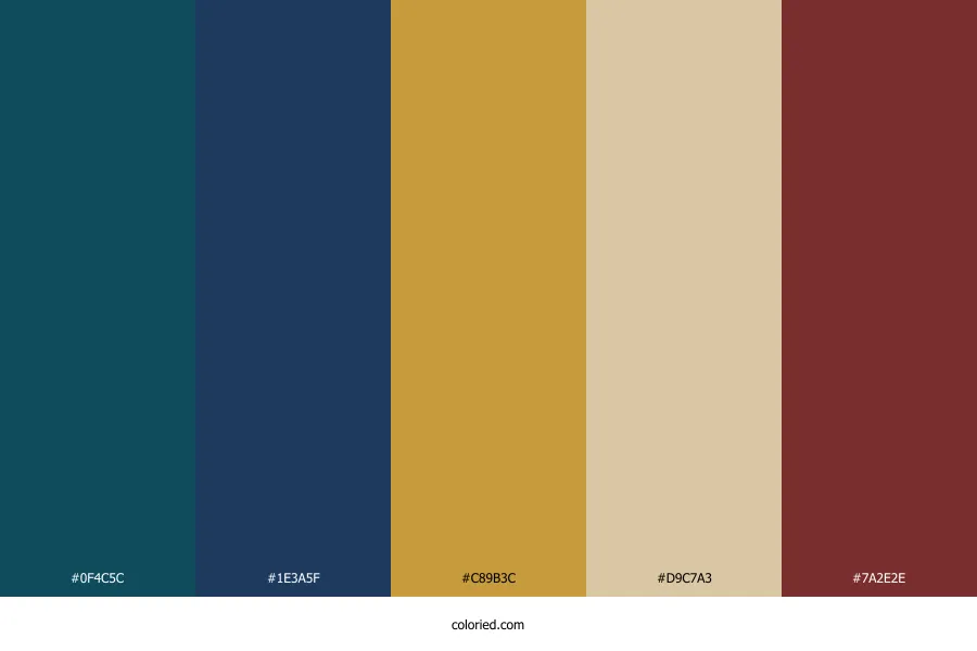 1920s Color Palette