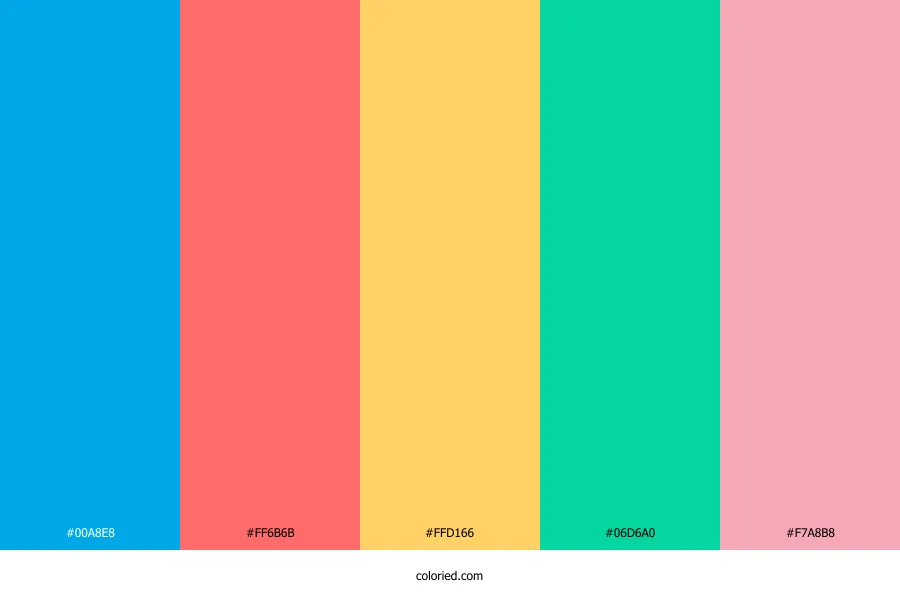 1950 Color Palette