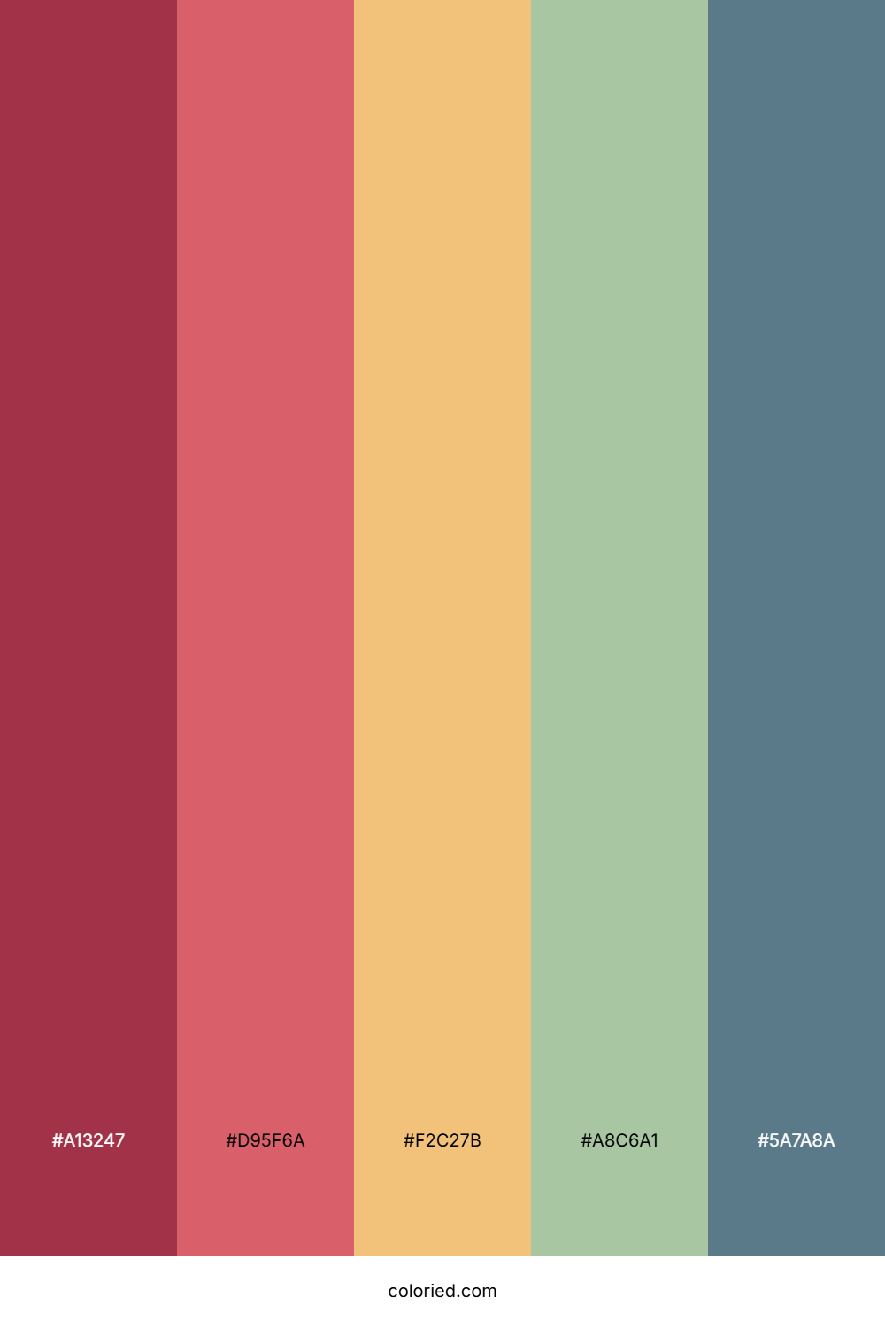 50s Vintage Color Palette