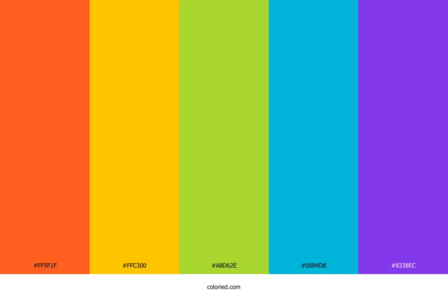 60s Color Palette