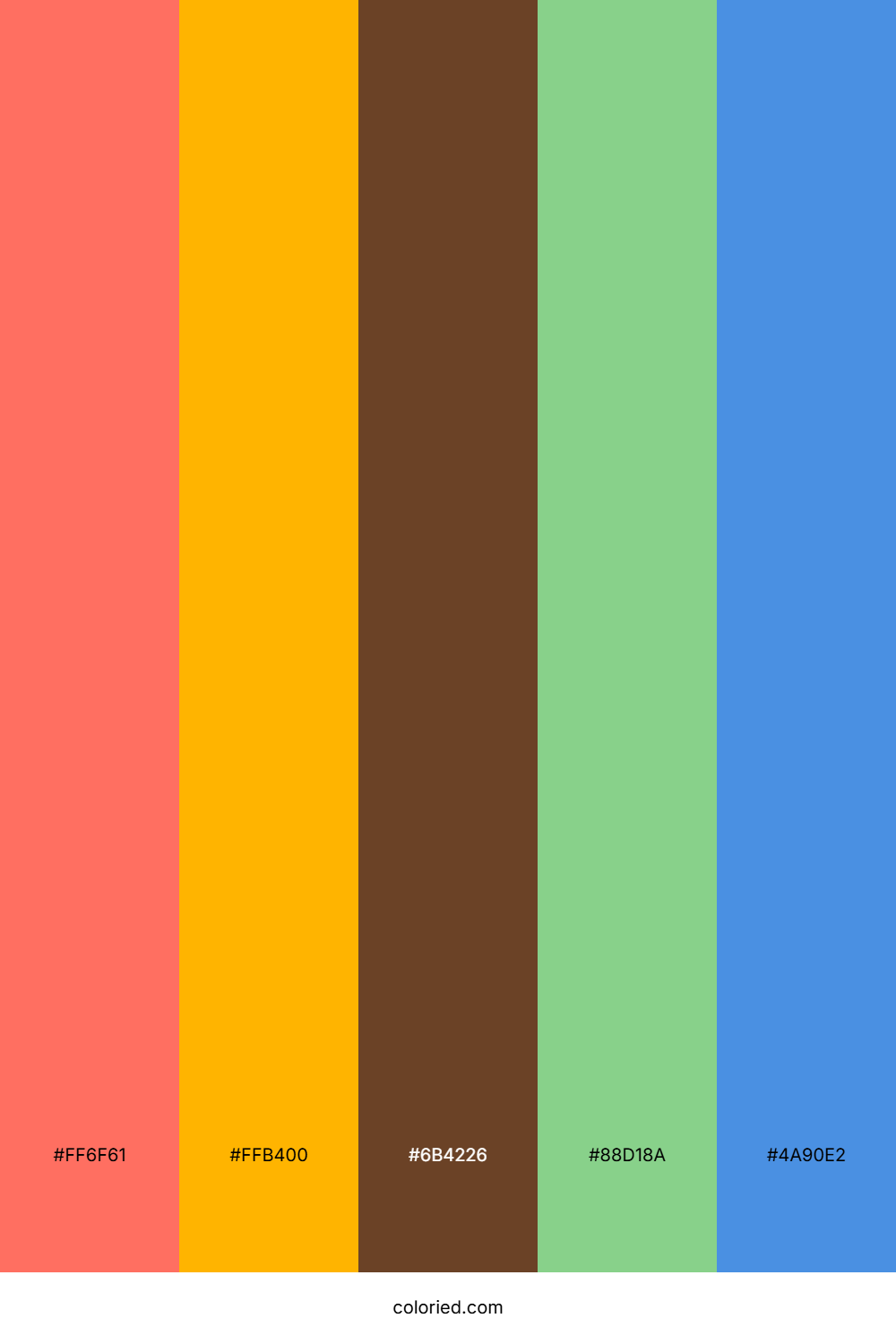 60s Retro Color Palette