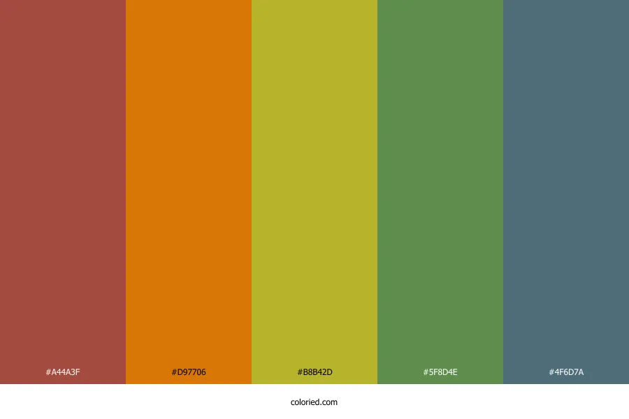 70s Color Palette