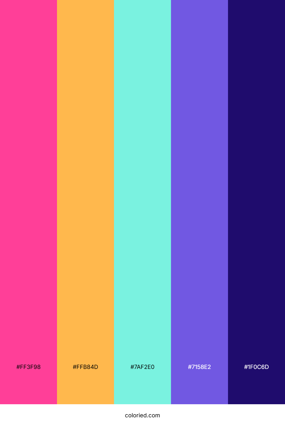 80s Retro Color Palette