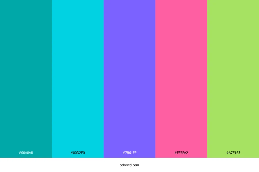 90s Color Palette