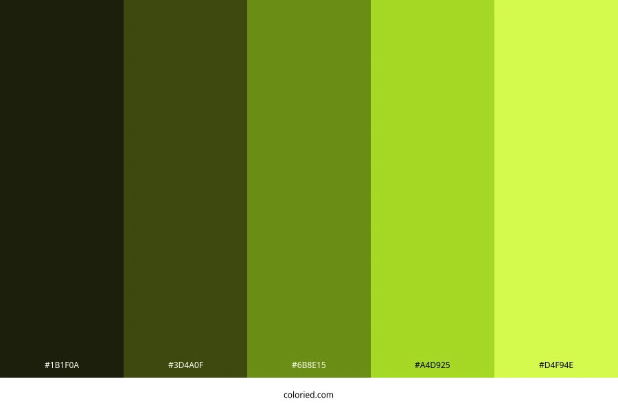 Acid Color Palette