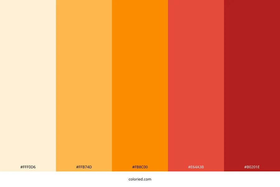 Alert Color Palette
