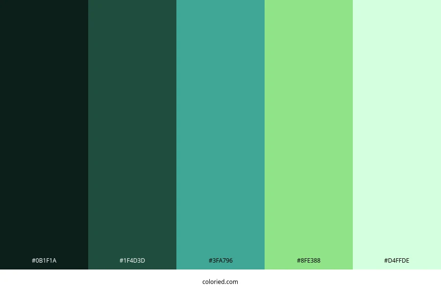 Alien Color Palette