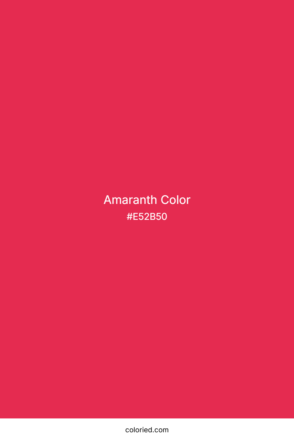 Amaranth Color