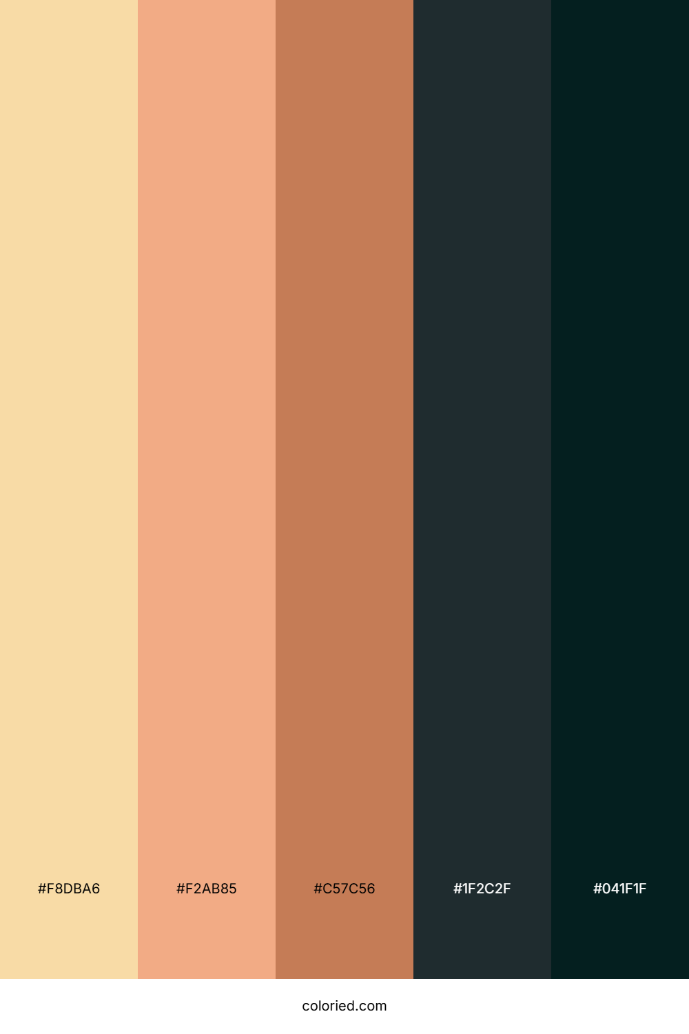 Amber Canyon Shadows Color Palette