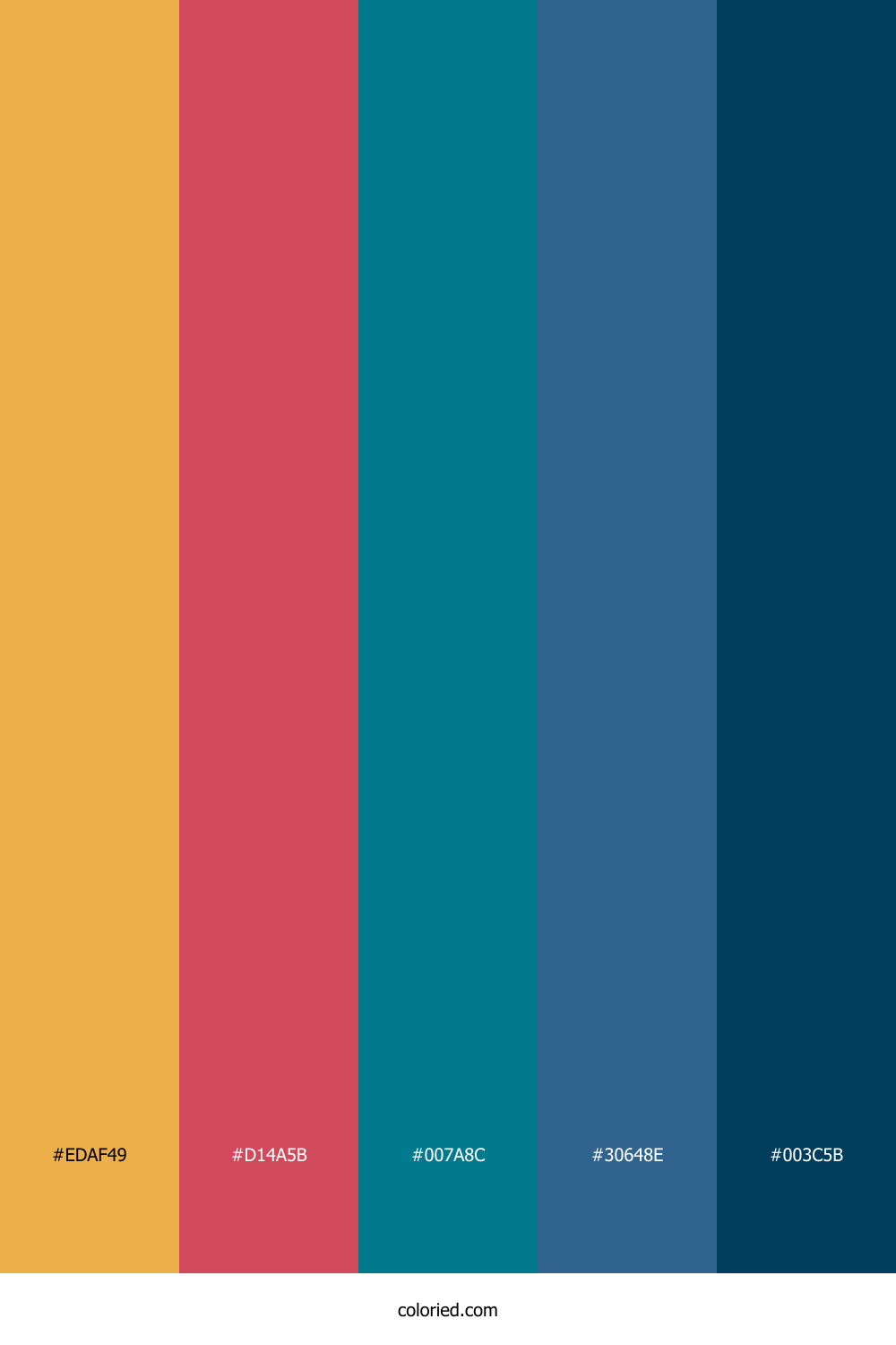 Amber Rose Ocean Palette