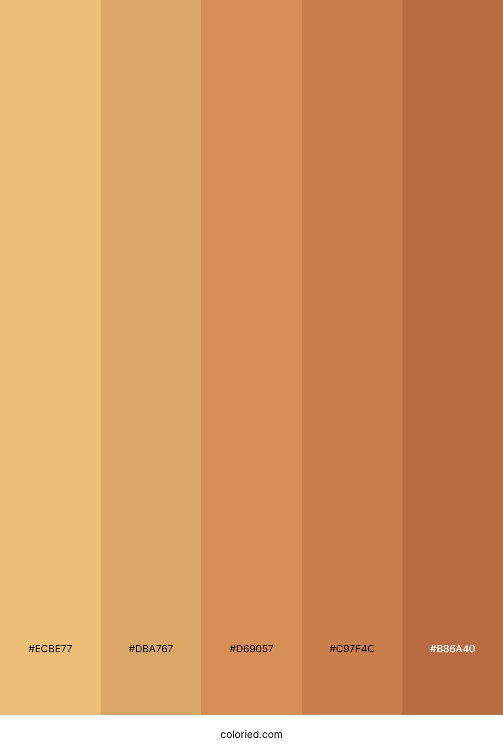Amber Sandstone Glow Color Palette