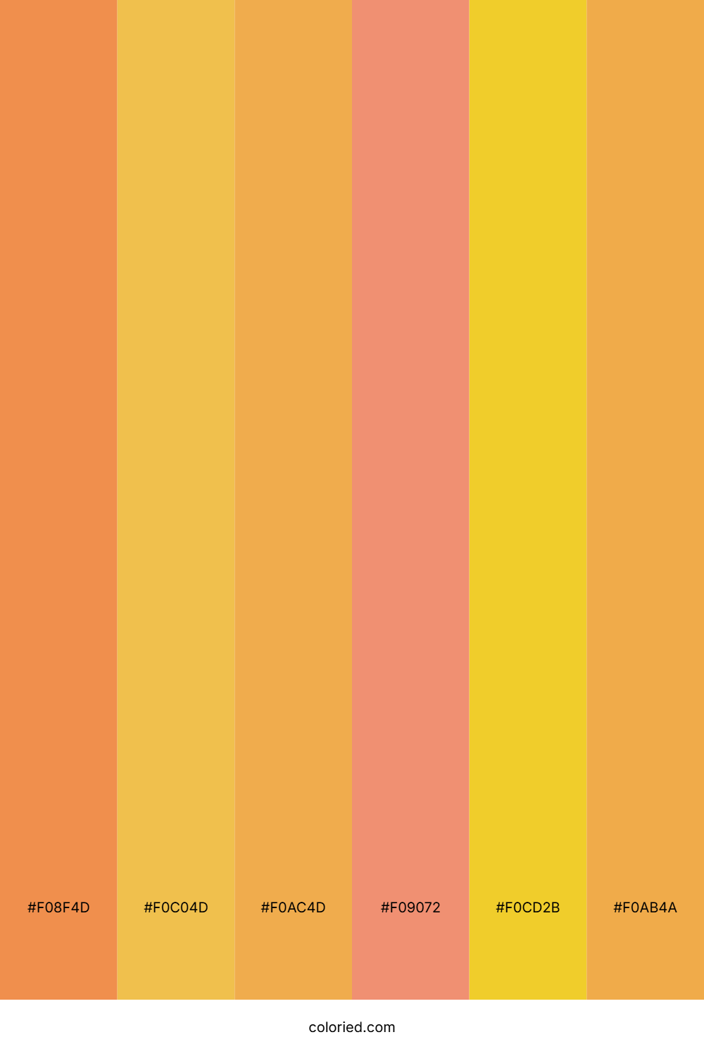 Amber Sunset Horizon Color Palette