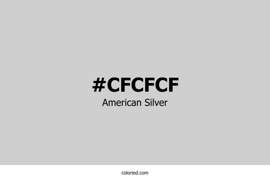 American Silver Color