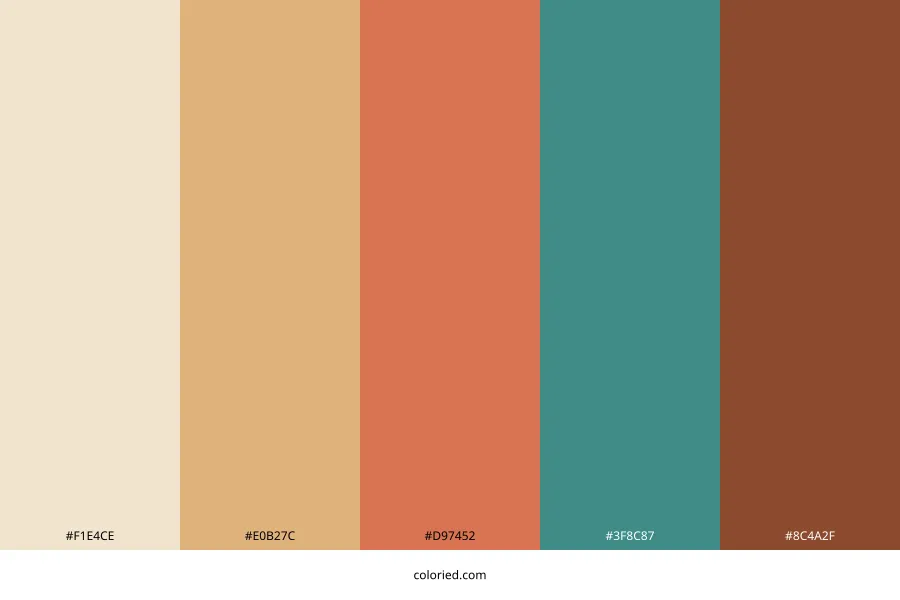 American Southwest Color Palette