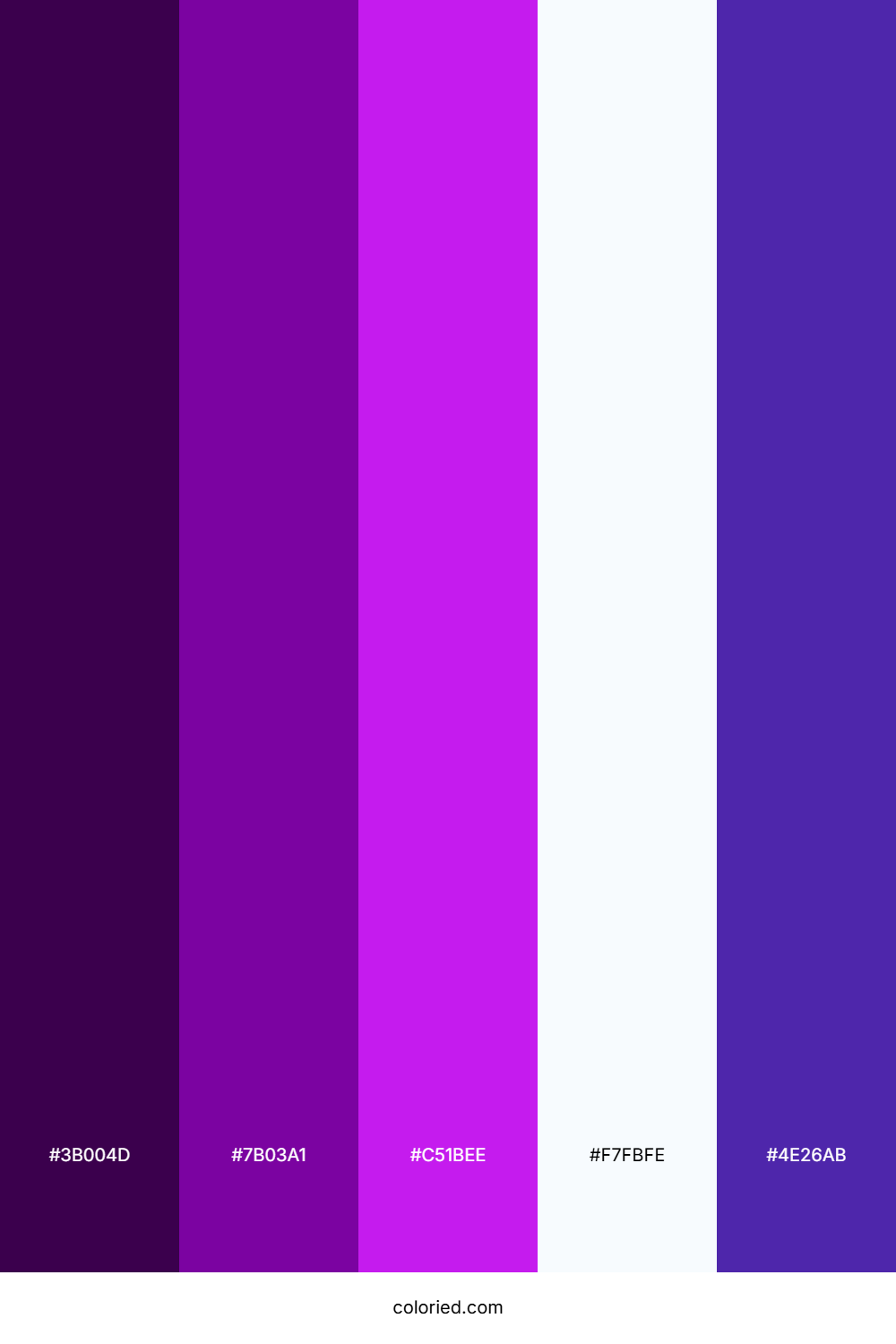 Amethyst Twilight Wave Color Palette