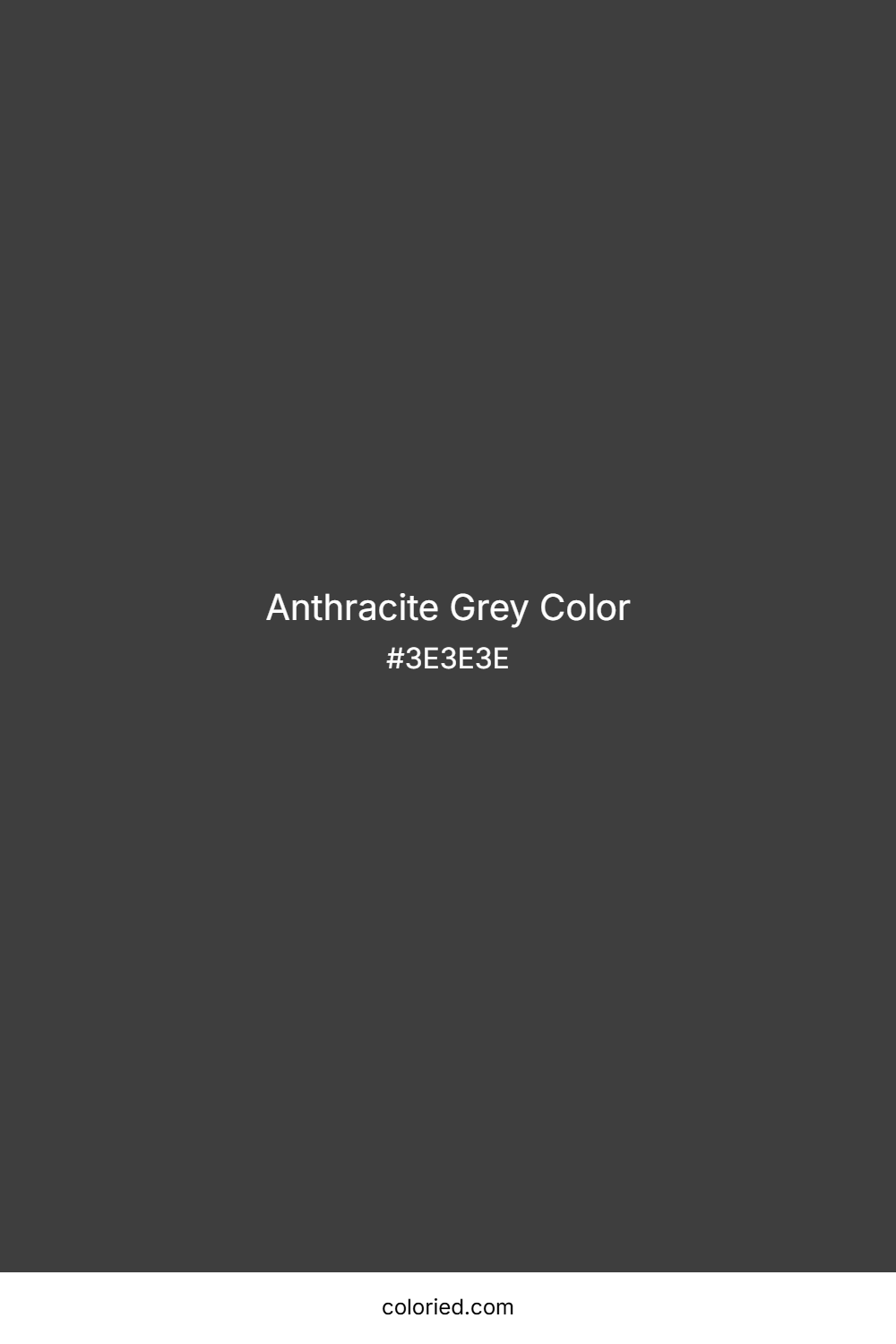 Anthracite Grey Color