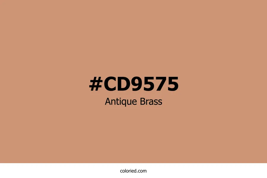Antique Brass Color Hex Code