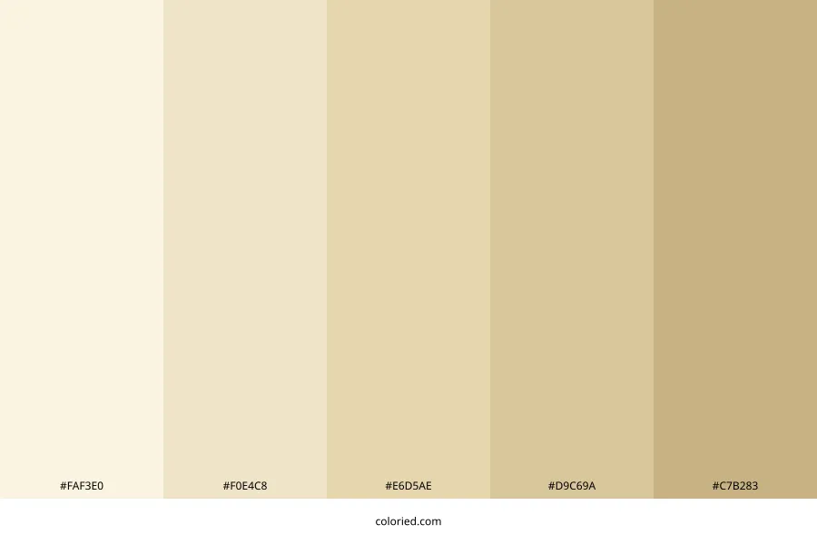 Antique White Color Palette