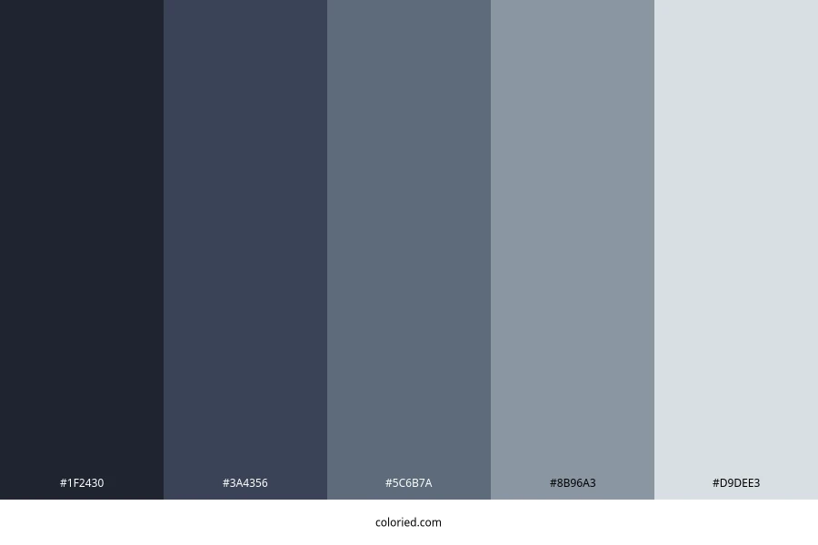 Anxiety Color Palette
