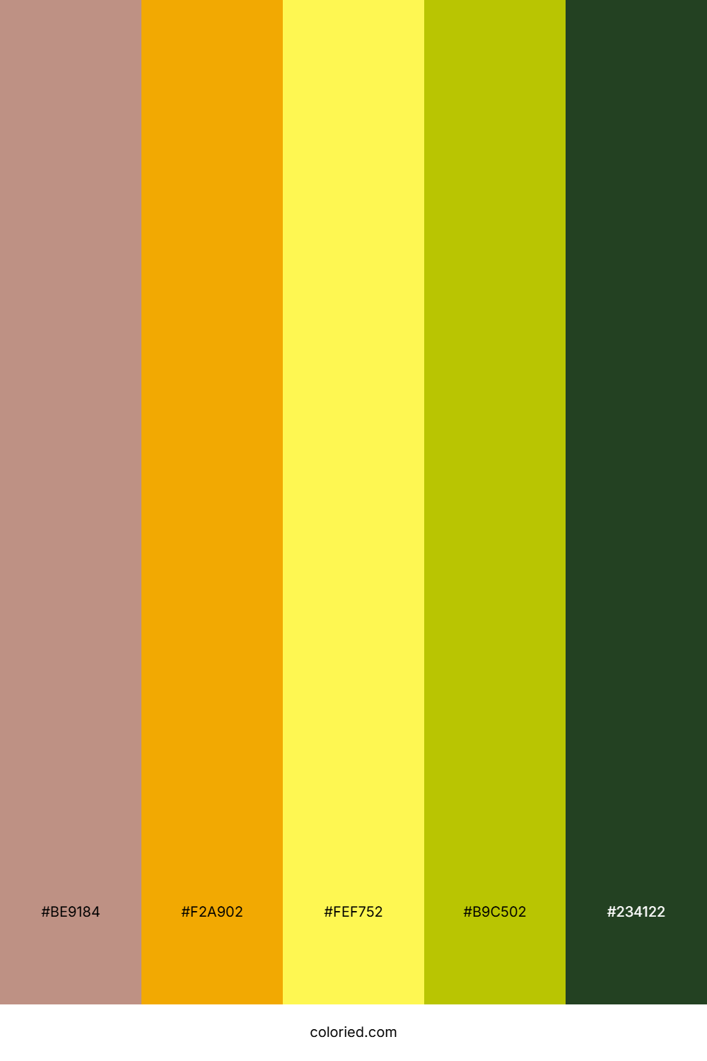 Apricot Gold Meadow Color Palette
