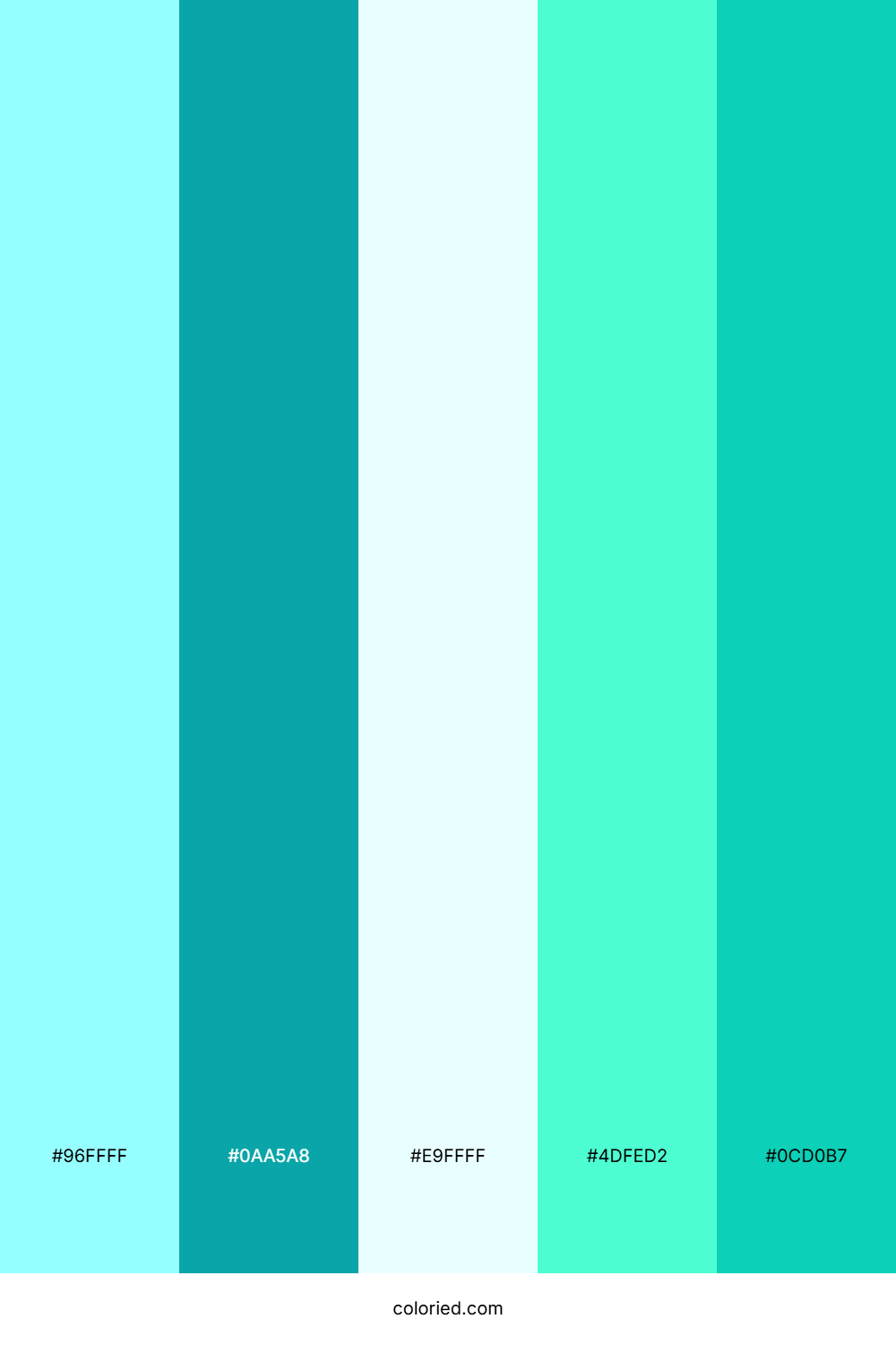 Aqua Mirage Color Palette