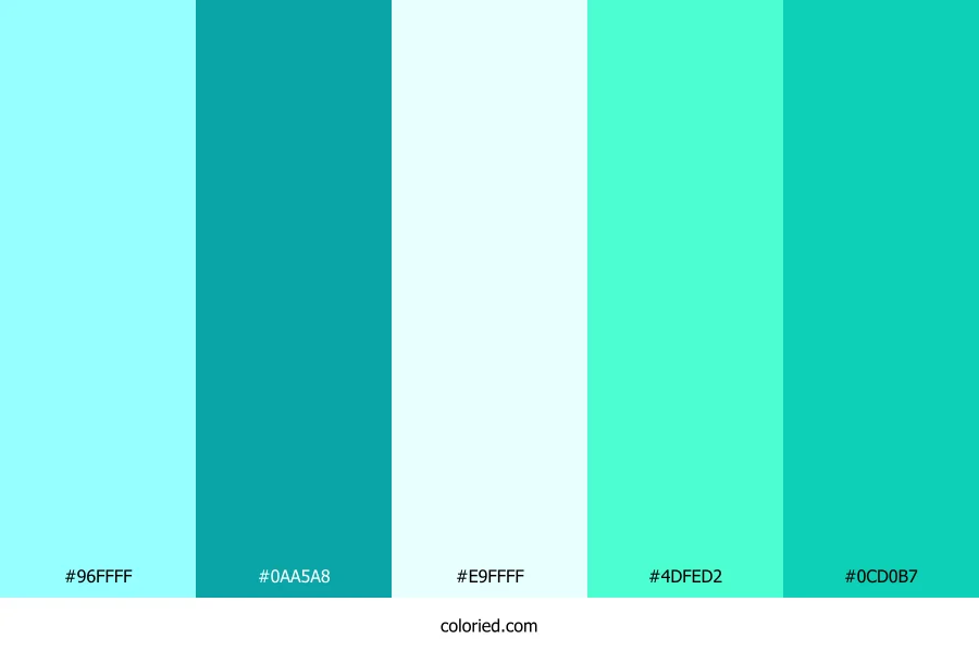 Aqua Mirage Color Palette