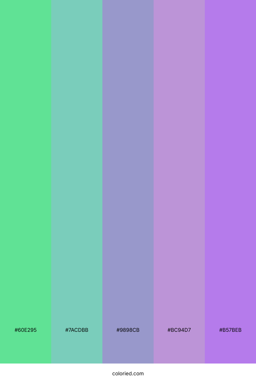 Aqua Orchid Haze Color Palette