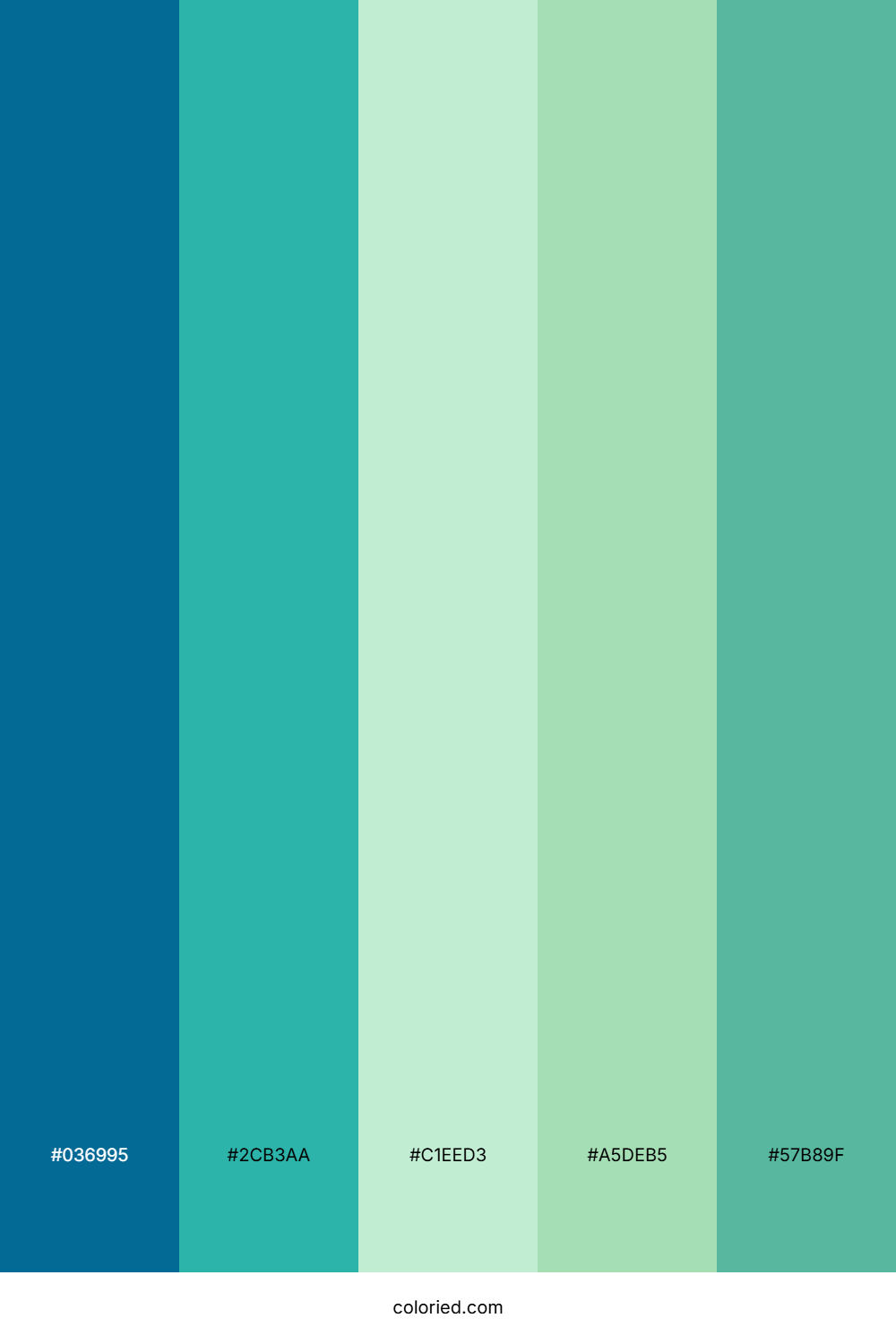 Aqua Reef Breeze Color Palette