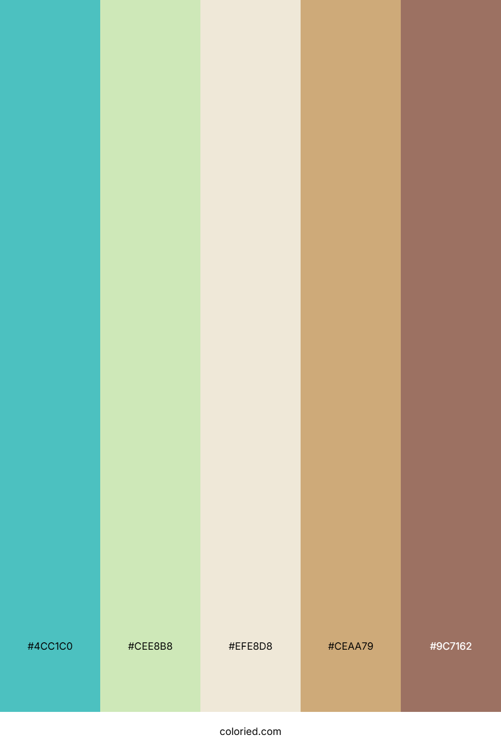Aqua Sandstone Drift Palette