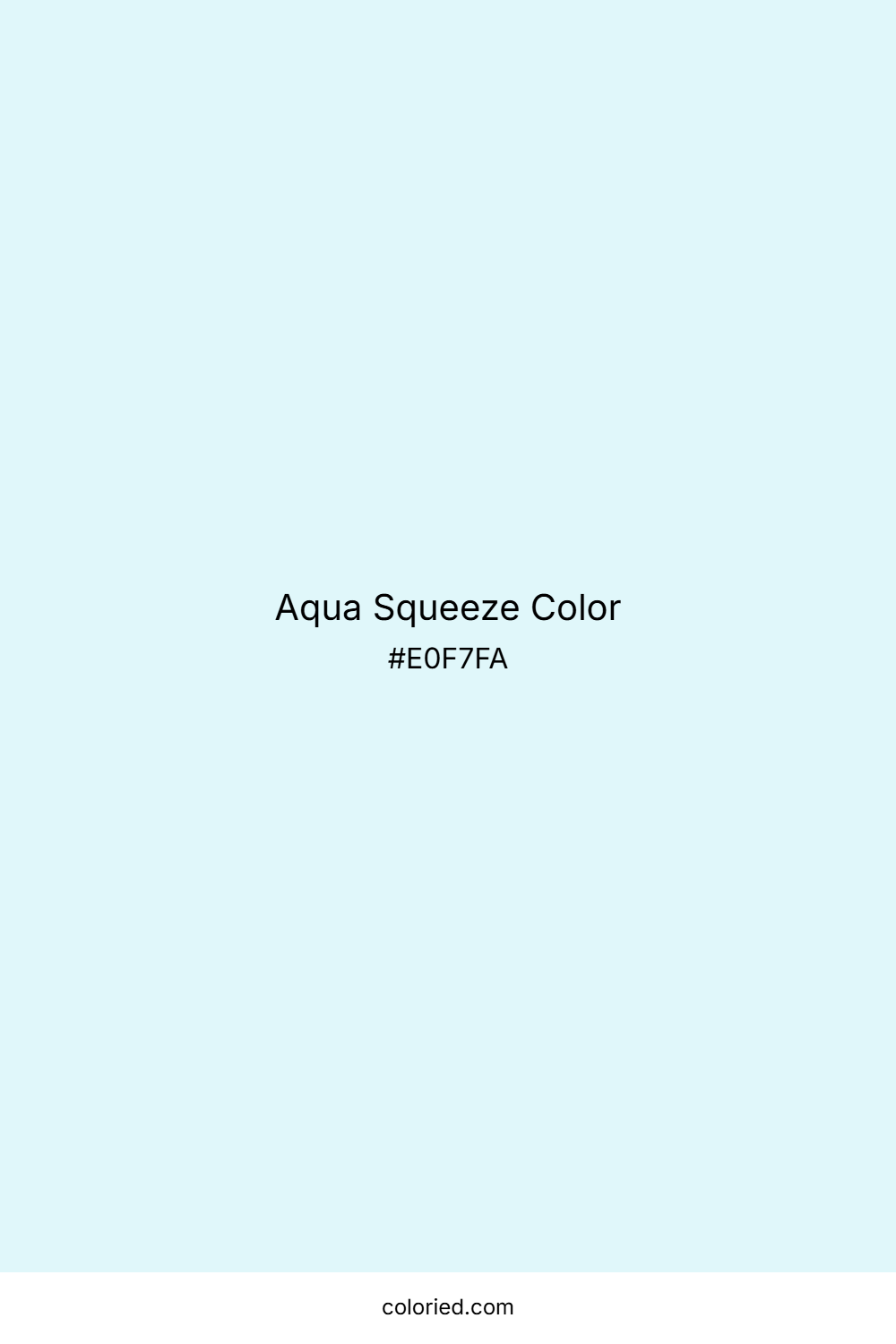 Aqua Squeeze Color
