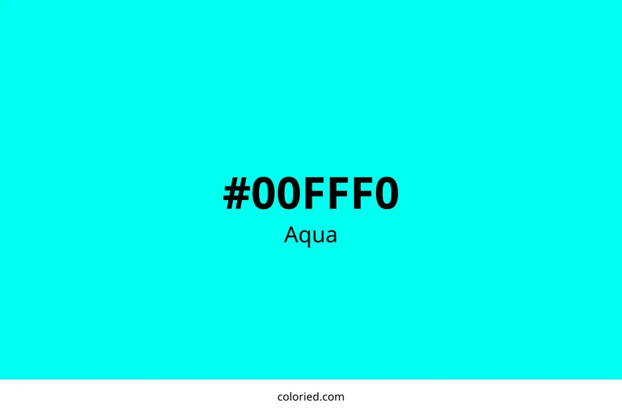 Aqua Color