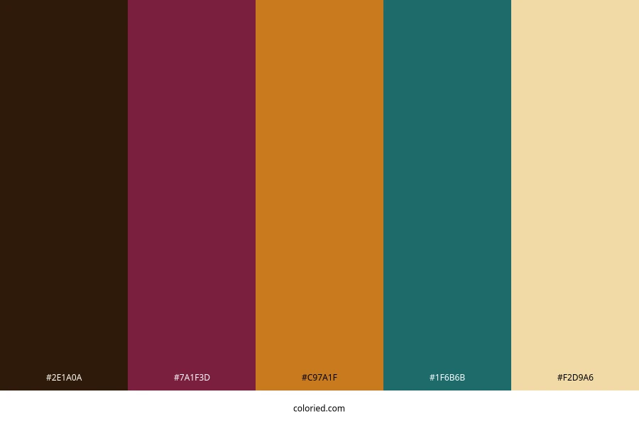 Arabian Color Palette