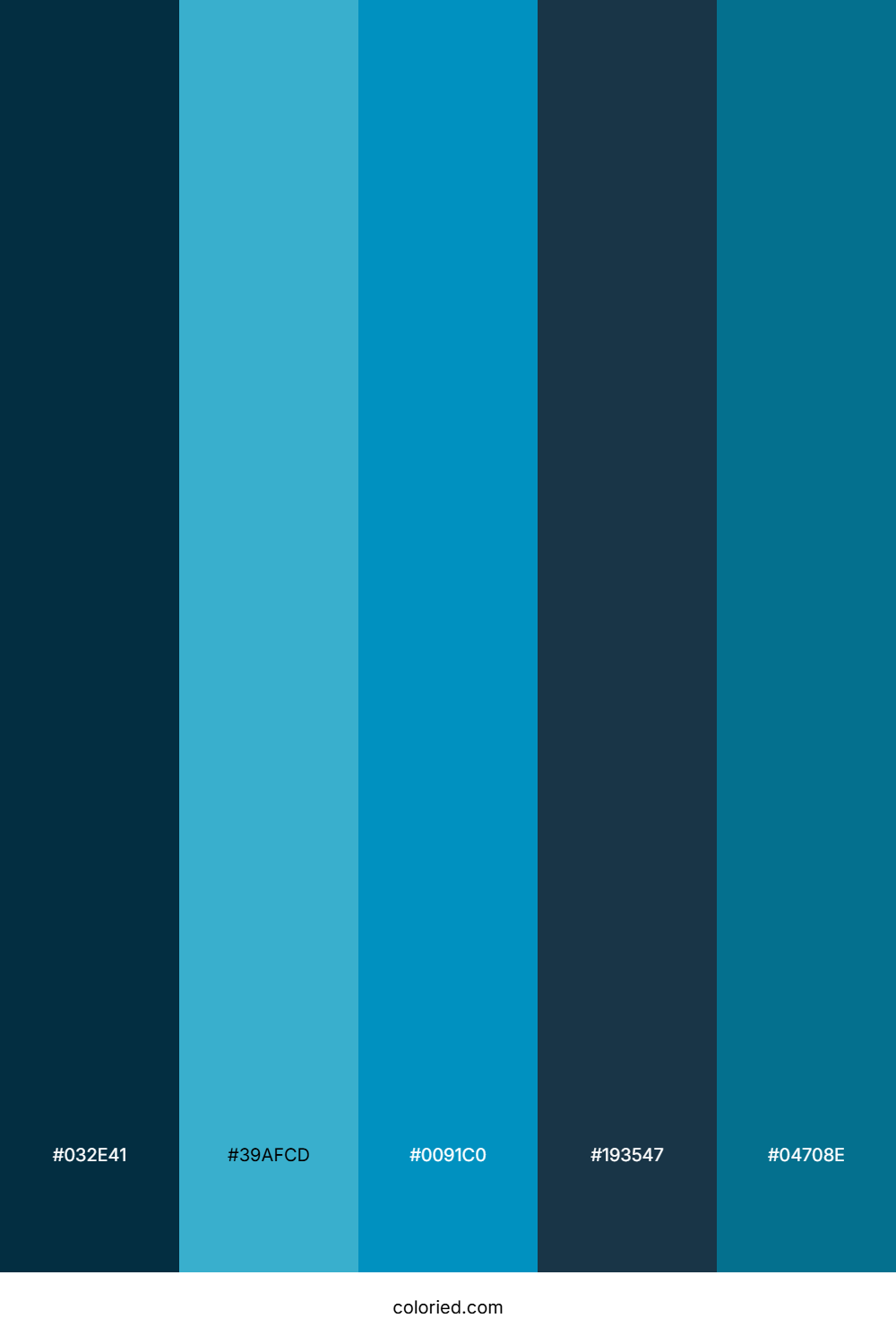 Arctic Deep Sea Palette