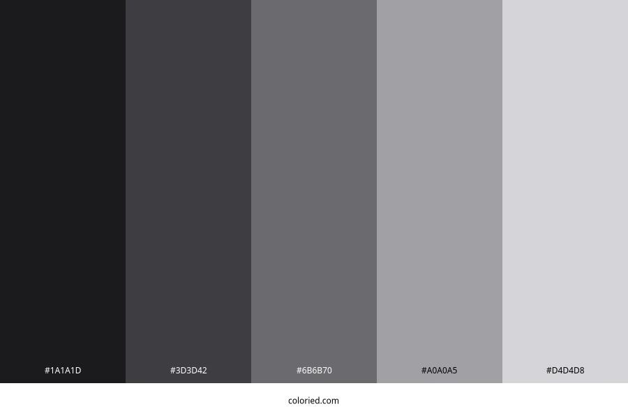 Armor Color Palette