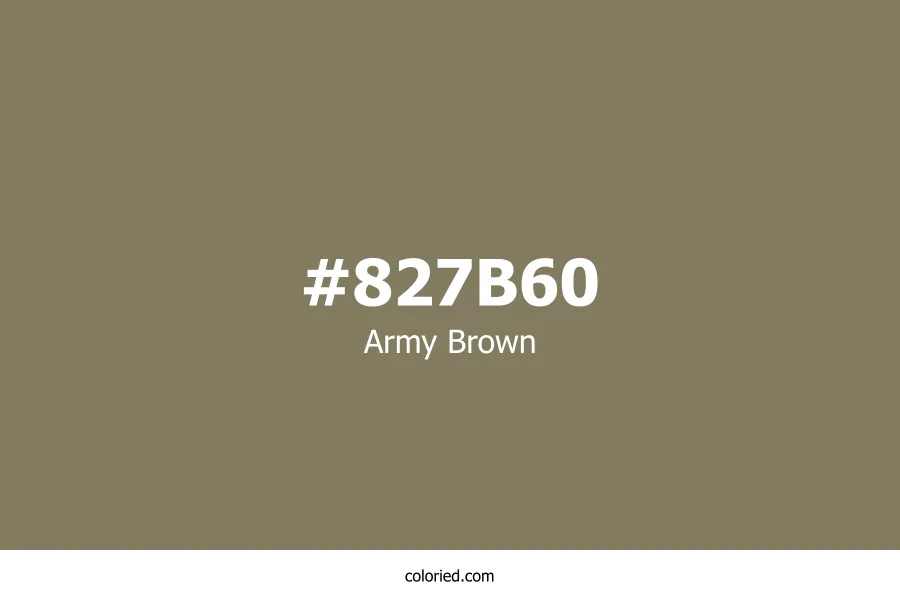 Army Brown Color