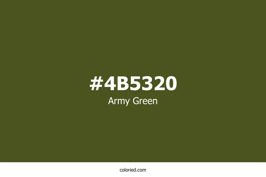 Army Green Color Hex Code