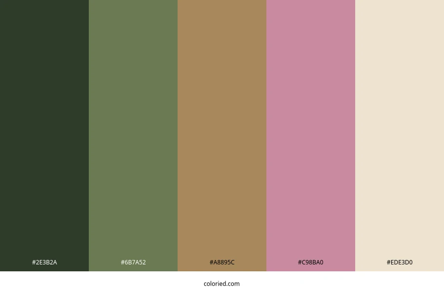 Art Nouveau Color Palette