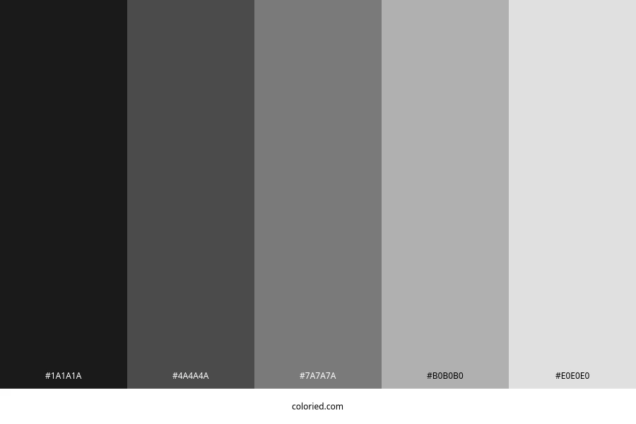 Ashen Color Palette