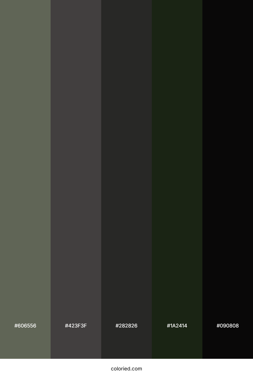Ashen Forest Palette