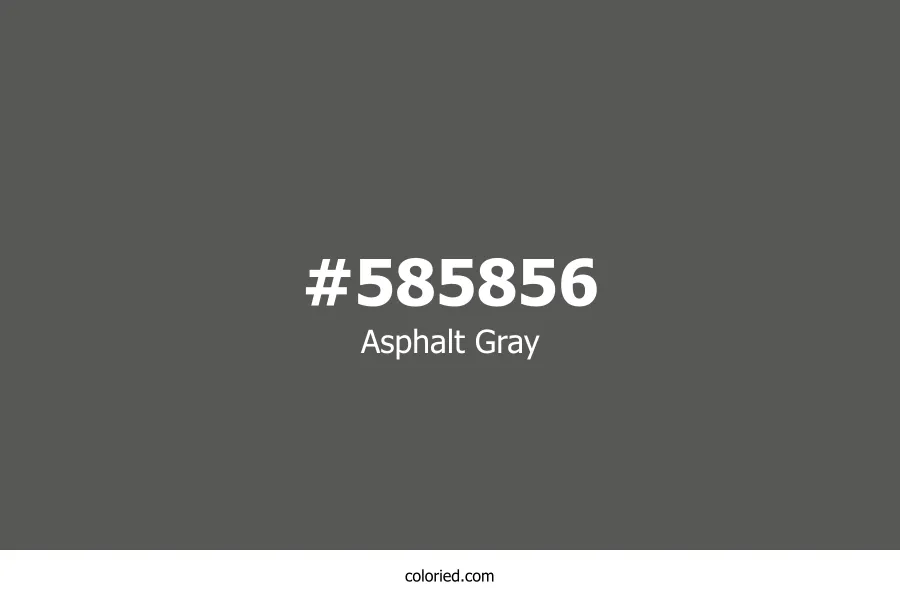 Asphalt Gray Color