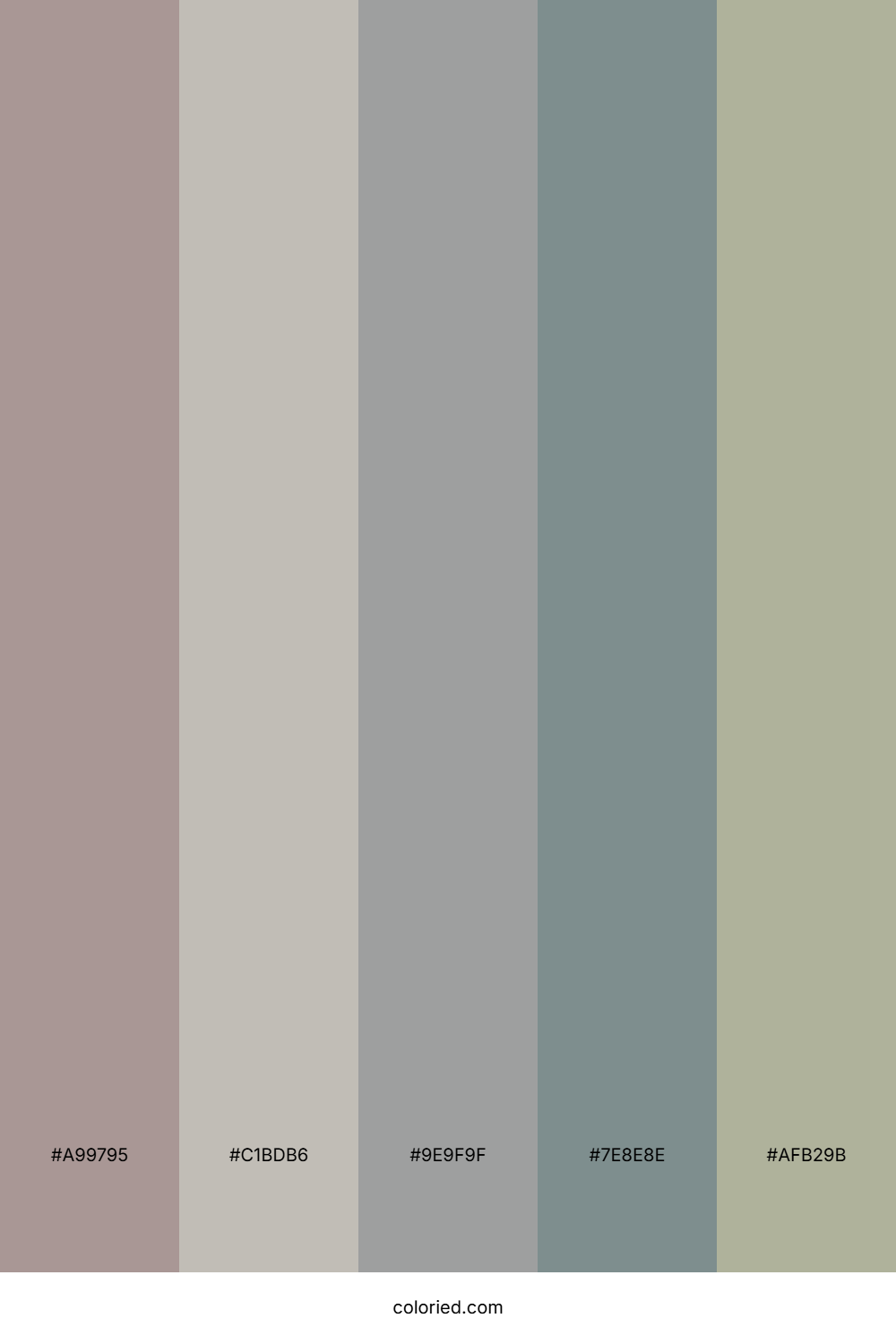 Asteroid Grey Veil Palette