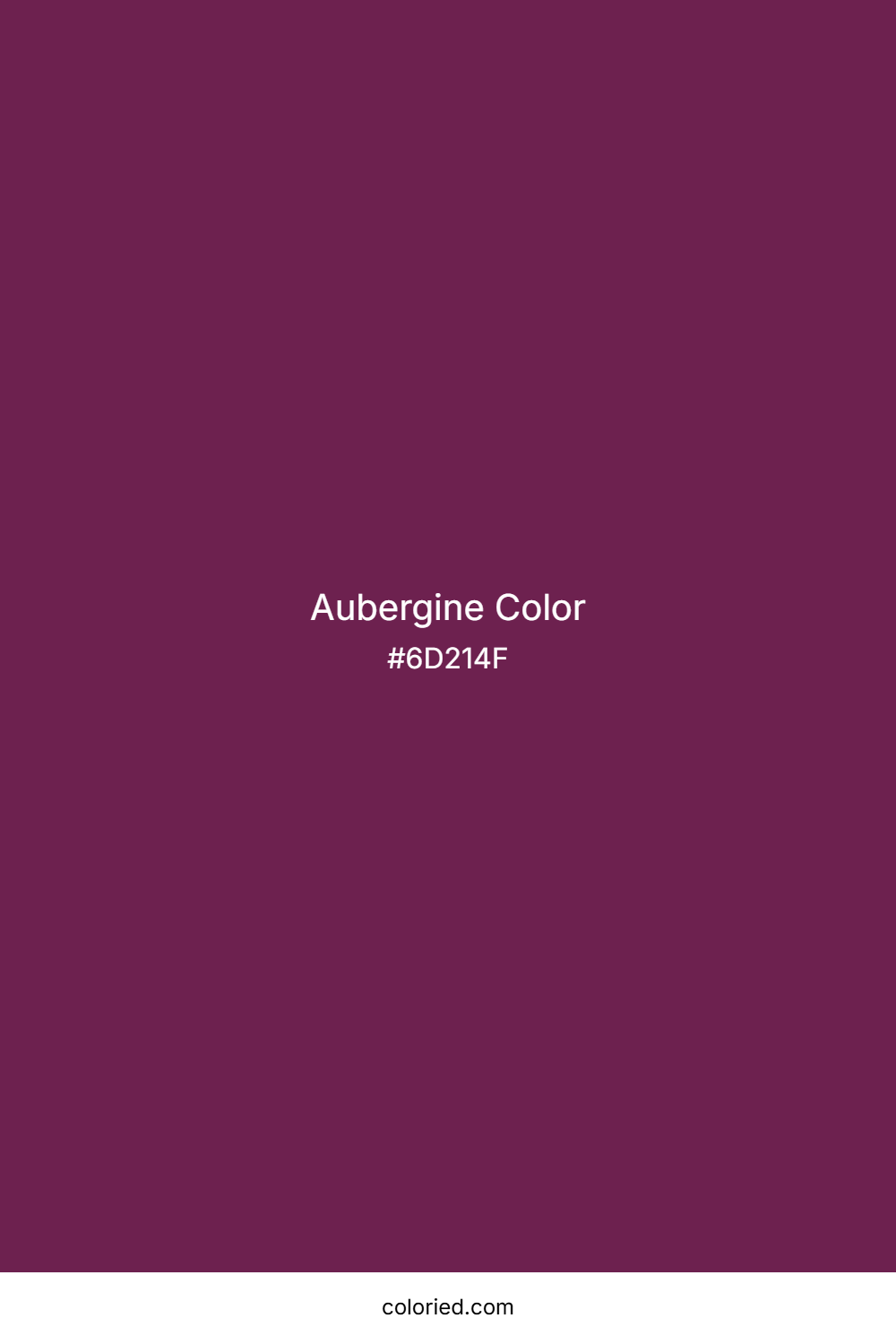 Aubergine Color