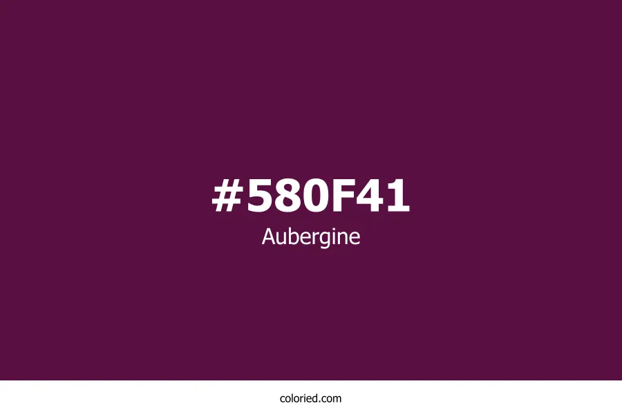 Aubergine Color Hex Code