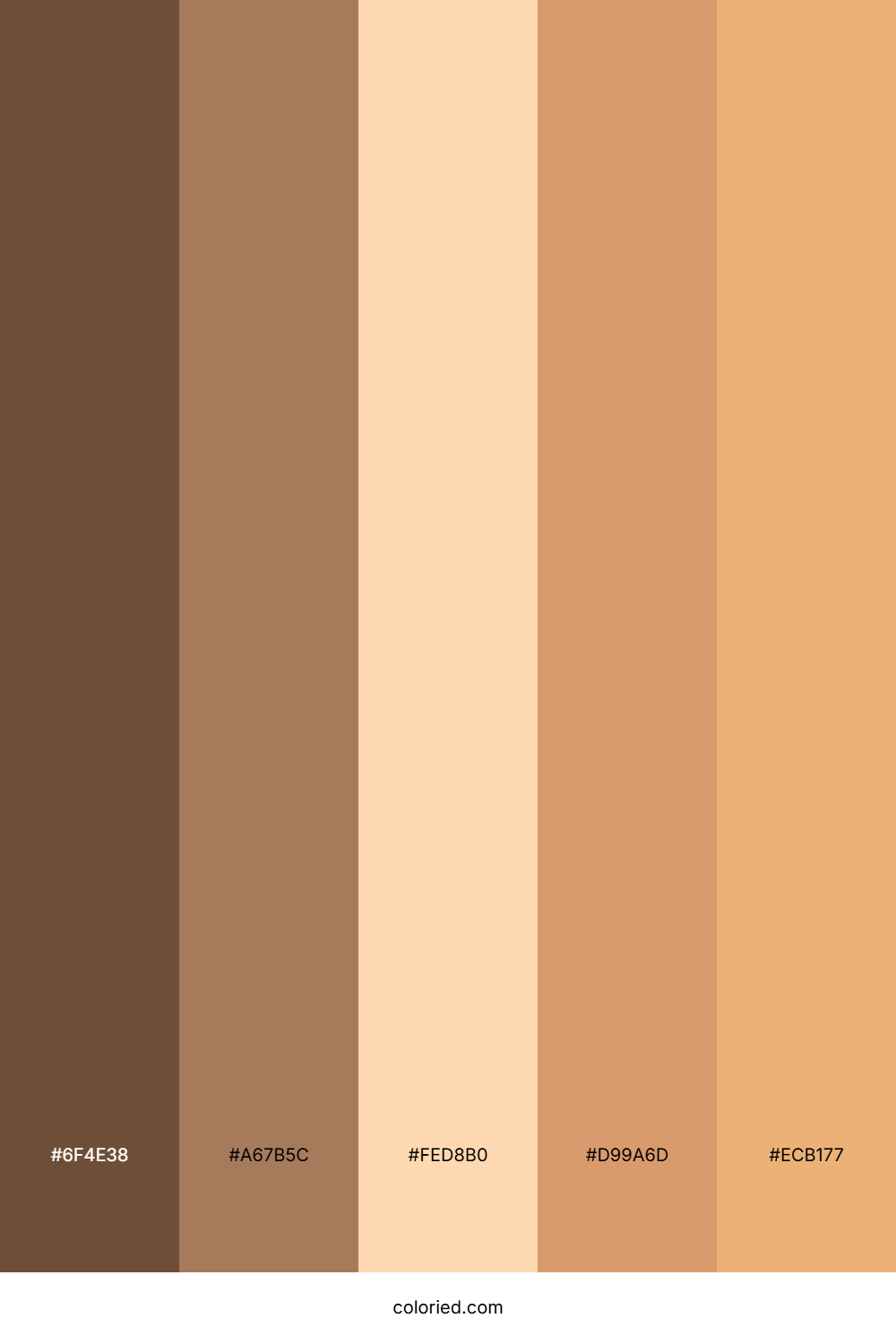 Autumn Caramel Swirl Palette