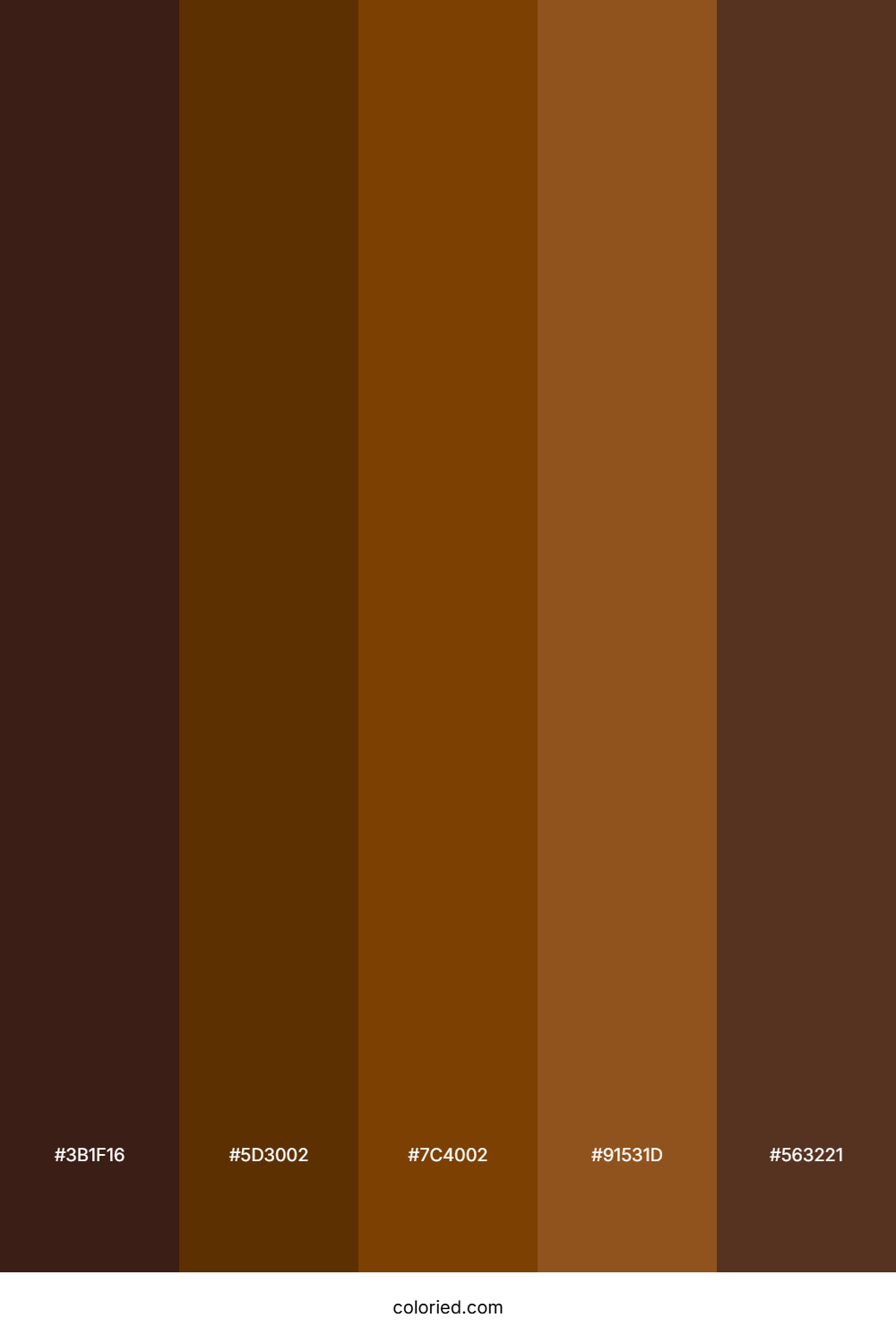 Autumn Chestnut Bark Palette