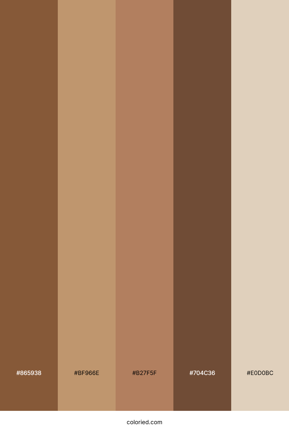 Autumn Chestnut Palette