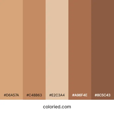 Autumn Skin Tone Color Palette